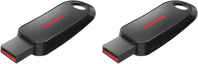 SanDisk 64GB Cruzer Snap USB 2.0 Flash Drive - 2 PACK