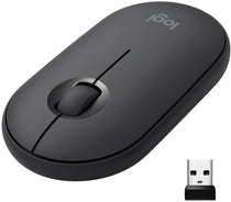 Logitech Pebble M350 Black Wireless Mouse