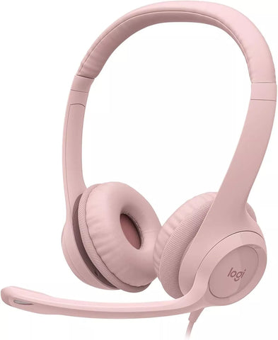 Logitech H390 USB Headset - ROSE