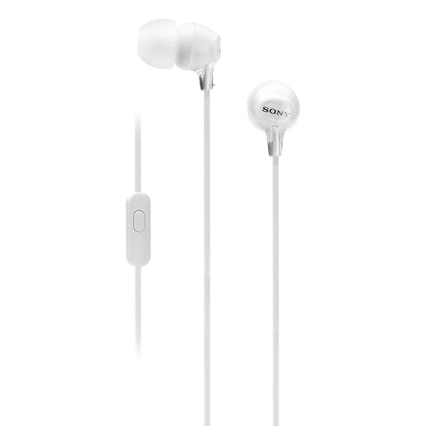 Sony MDR-EX15AP Headphones WHITE