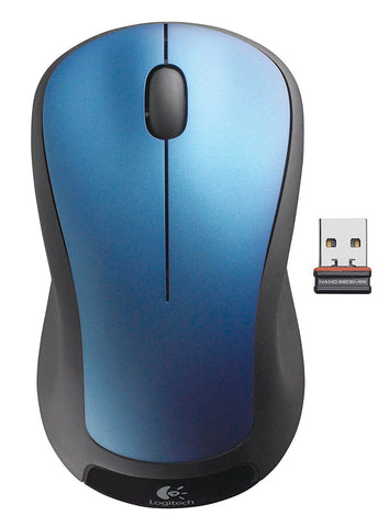 Logitech M310  Wireless Optical Mice - with USB nano receiver Blue